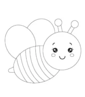 Desenho de abelhinha