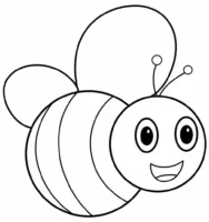 Desenho de abelha fácil de fazer