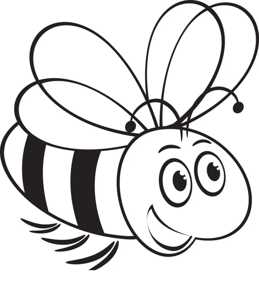desenho de abelhinha grande