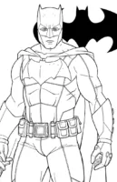Desenho do Batman do futuro
