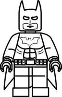 Desenho do Batman Lego