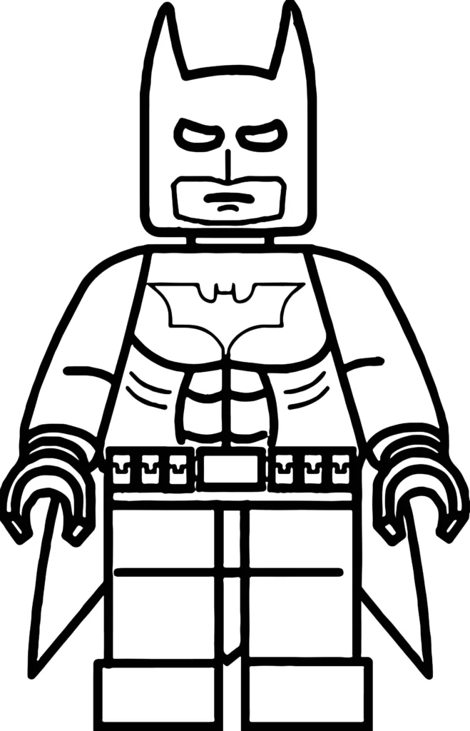 desenho do Batman lego