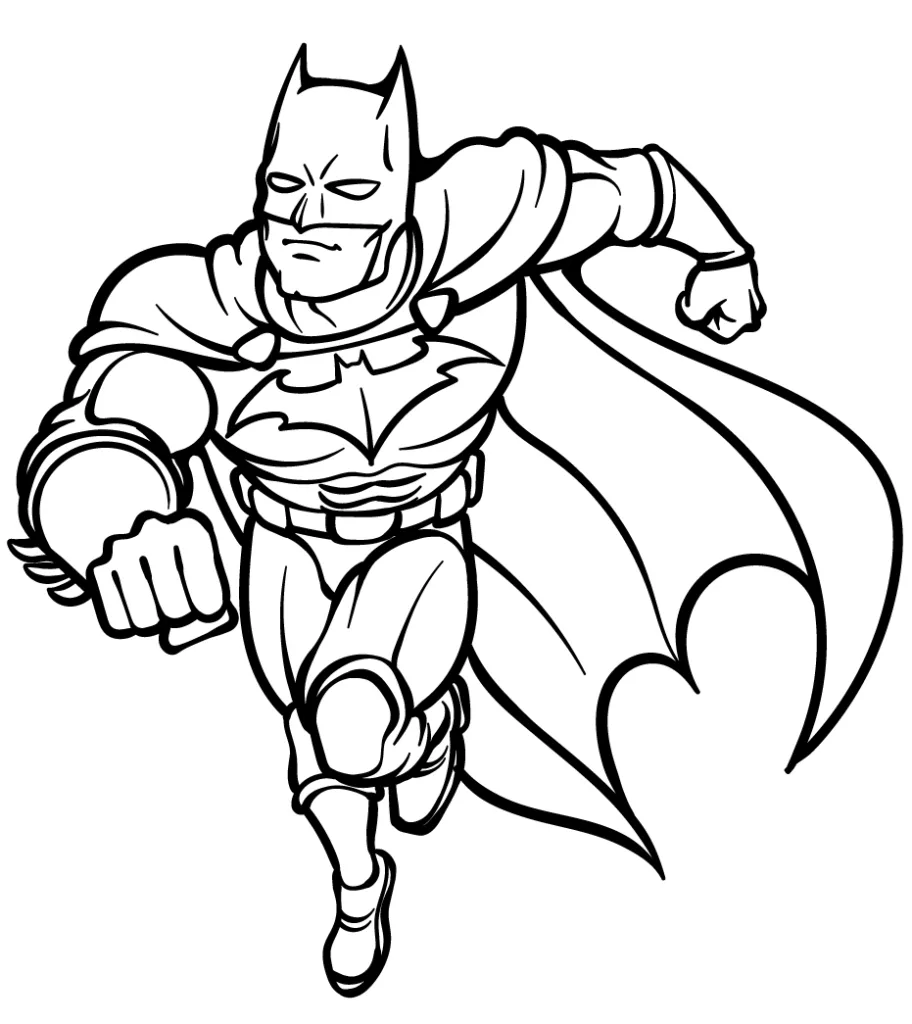 Desenho do Batman para imprimir